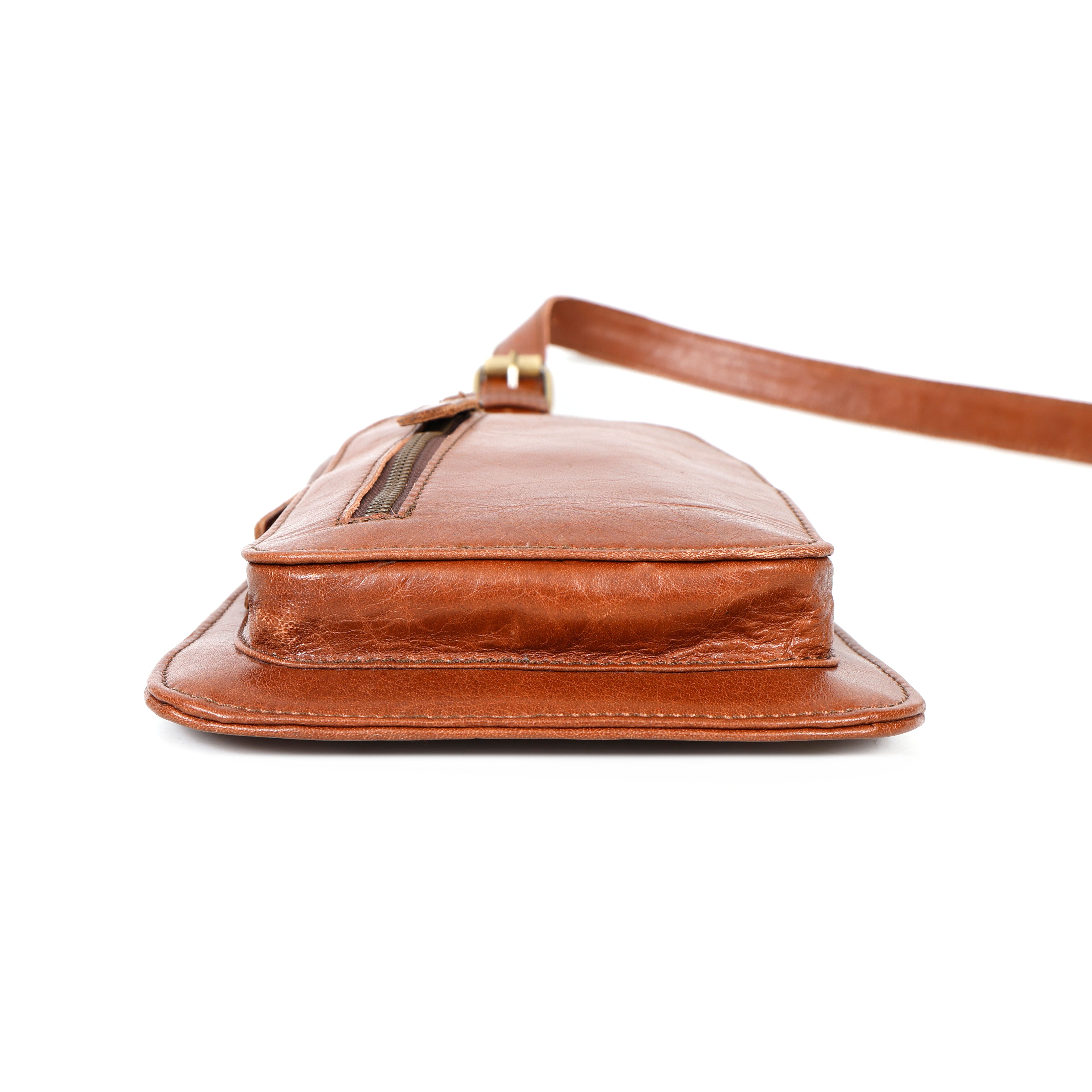 Mira Leather Crossbody Sling Bag