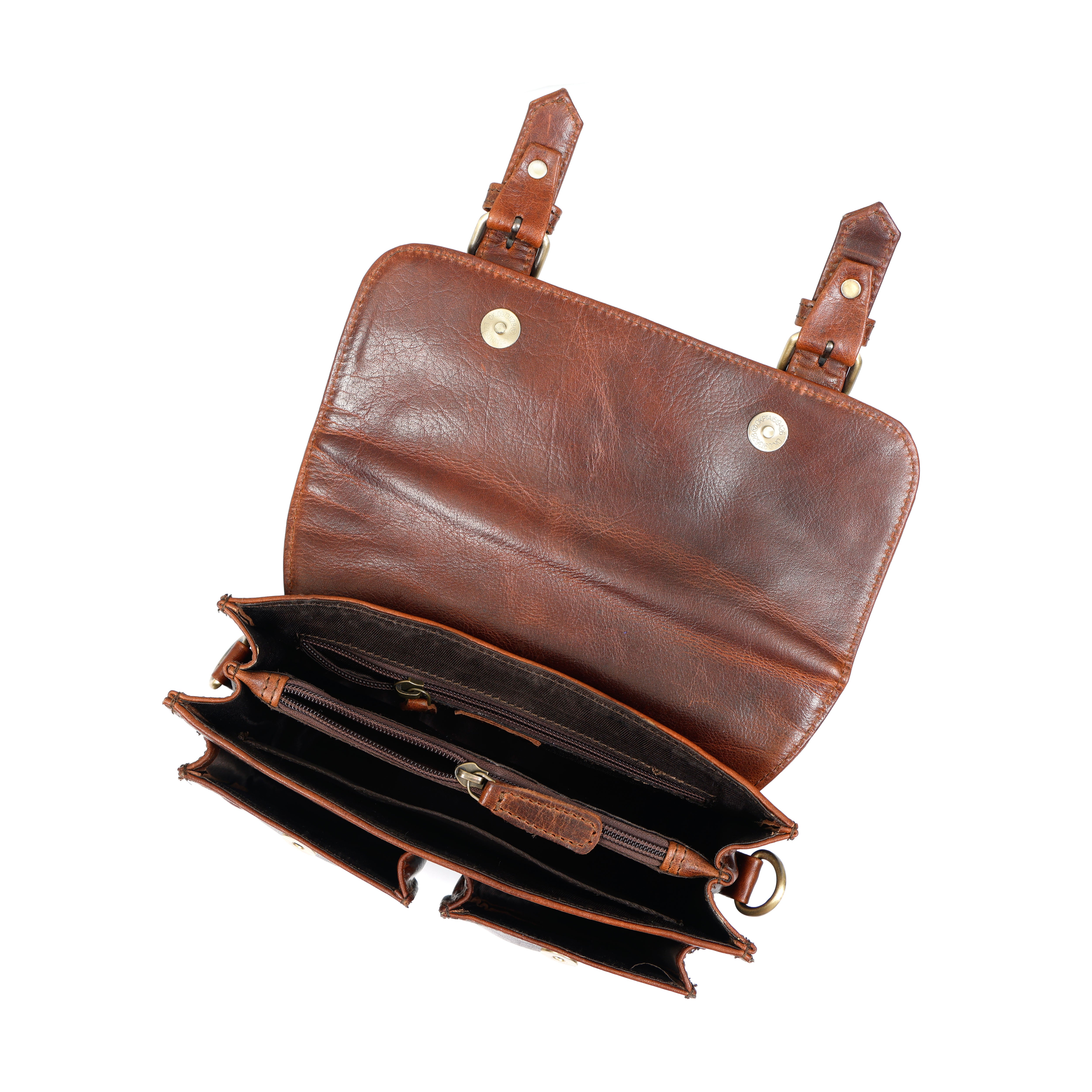 The Elowen Leather Satchel Crossbody Bag