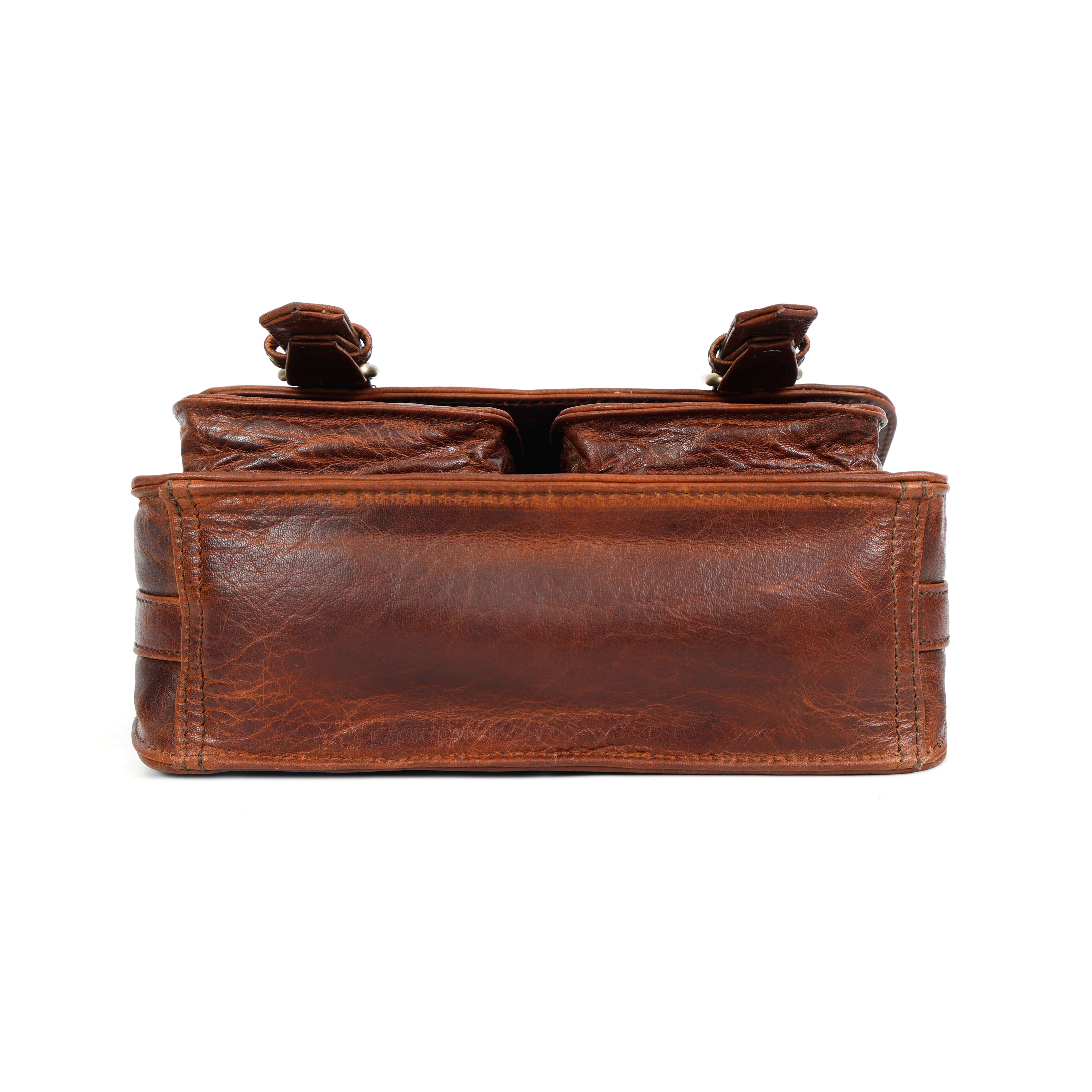 The Elowen Leather Satchel Crossbody Bag