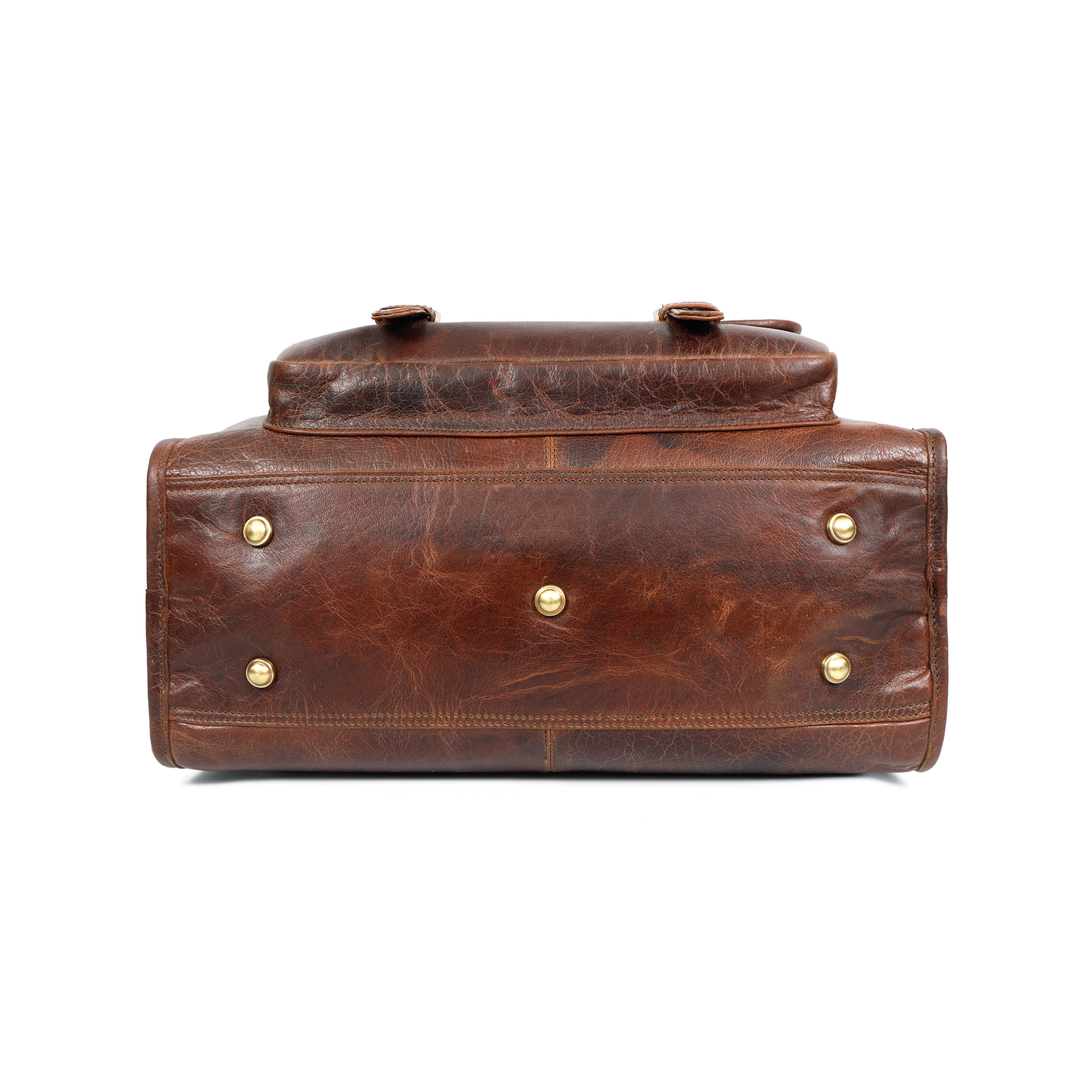 Liora Leather Diaper Bag