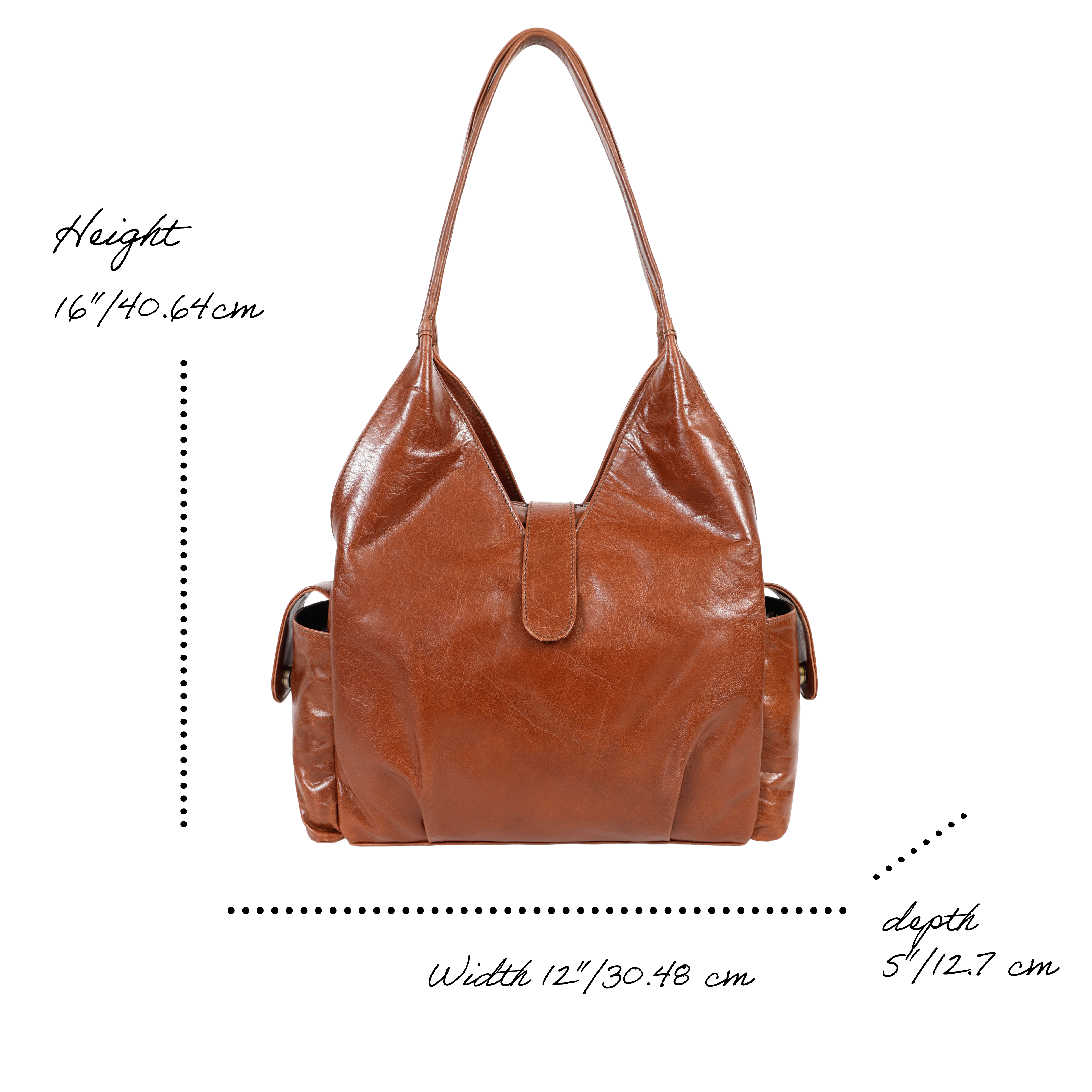 Belmont Leather Hobo Bag