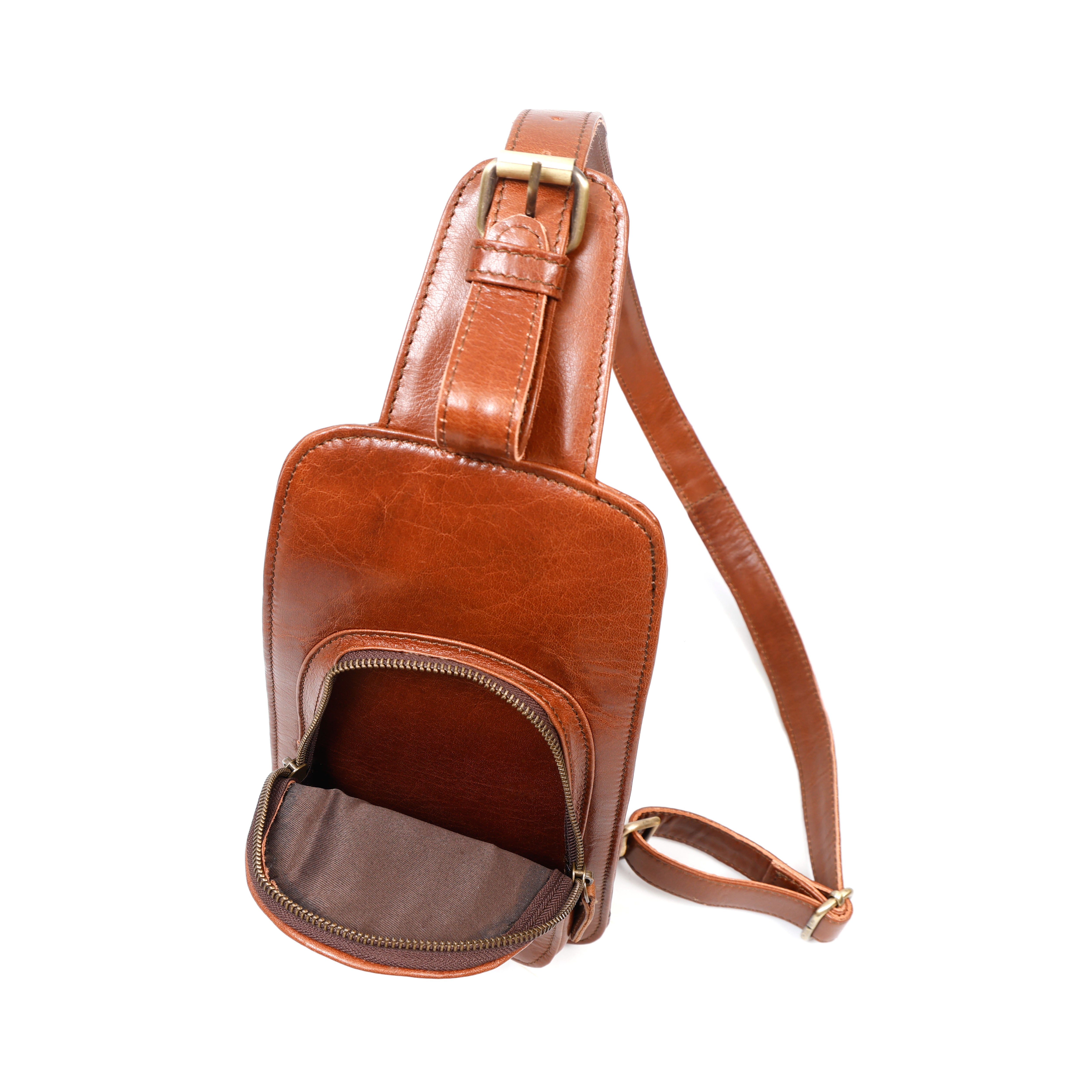 Mira Leather Crossbody Sling Bag&nbsp;