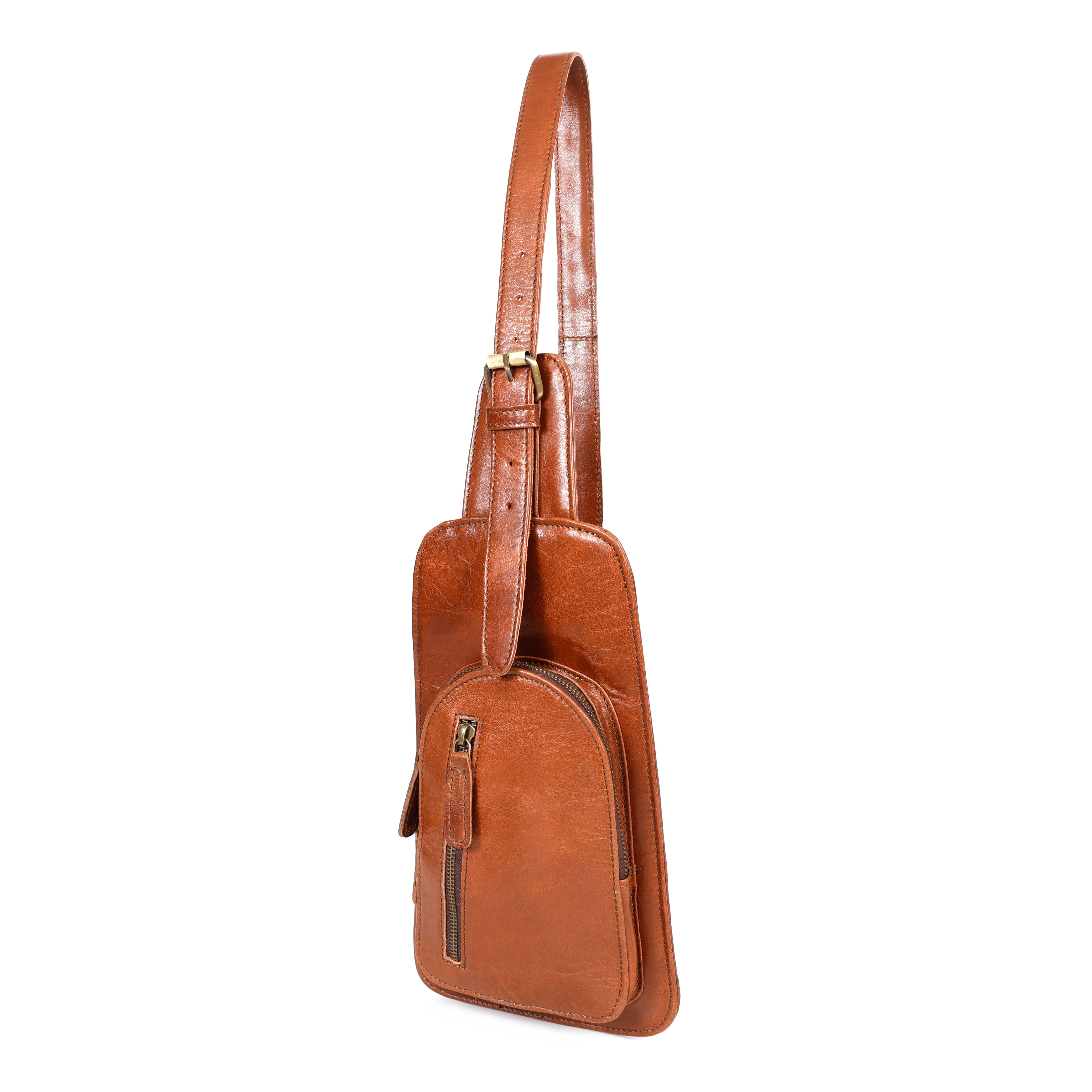 Mira Leather Crossbody Sling Bag&nbsp;