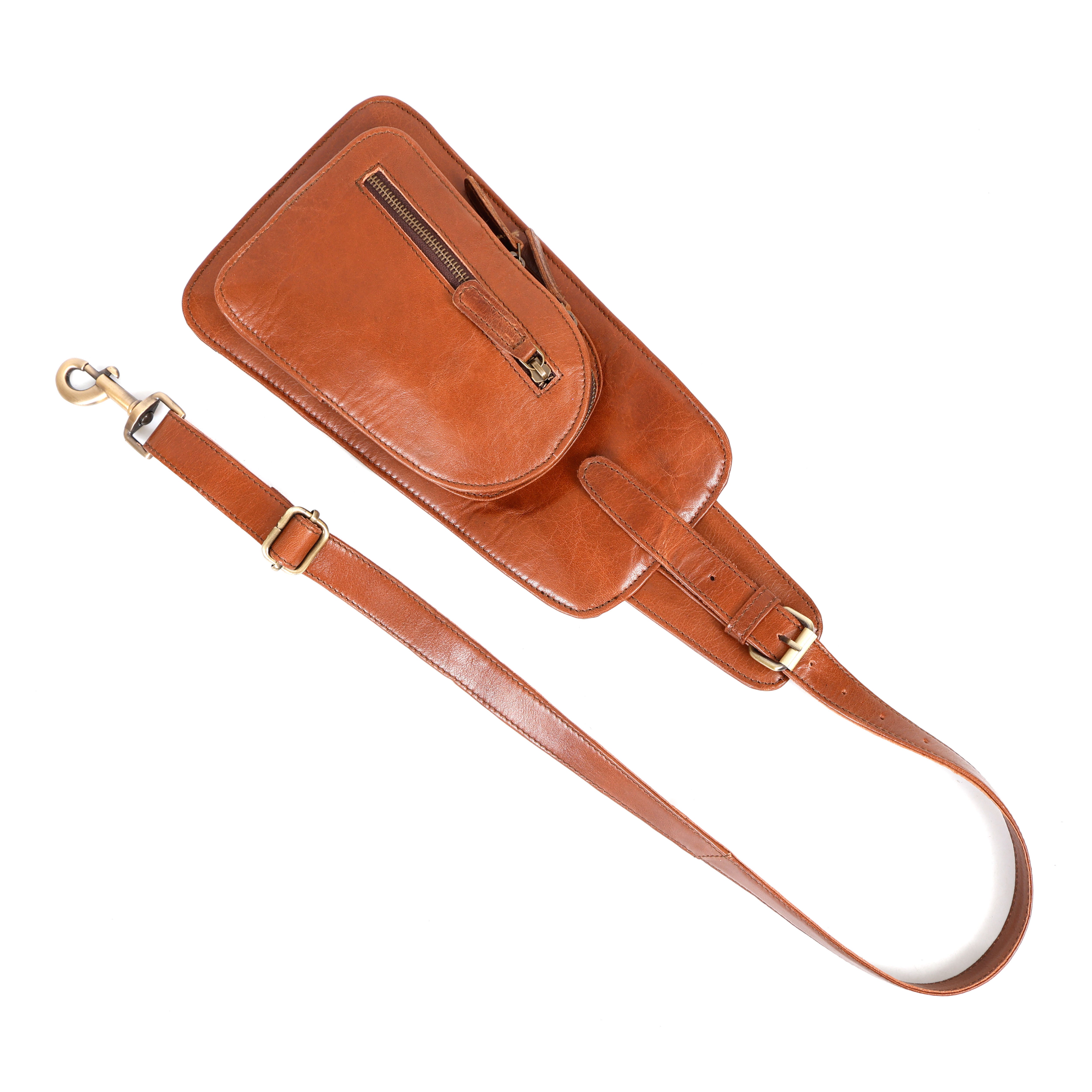 Mira Leather Crossbody Sling Bag&nbsp;