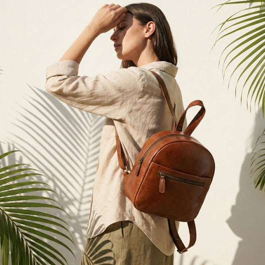 Camden Mini Pack – Leather Mini Backpack