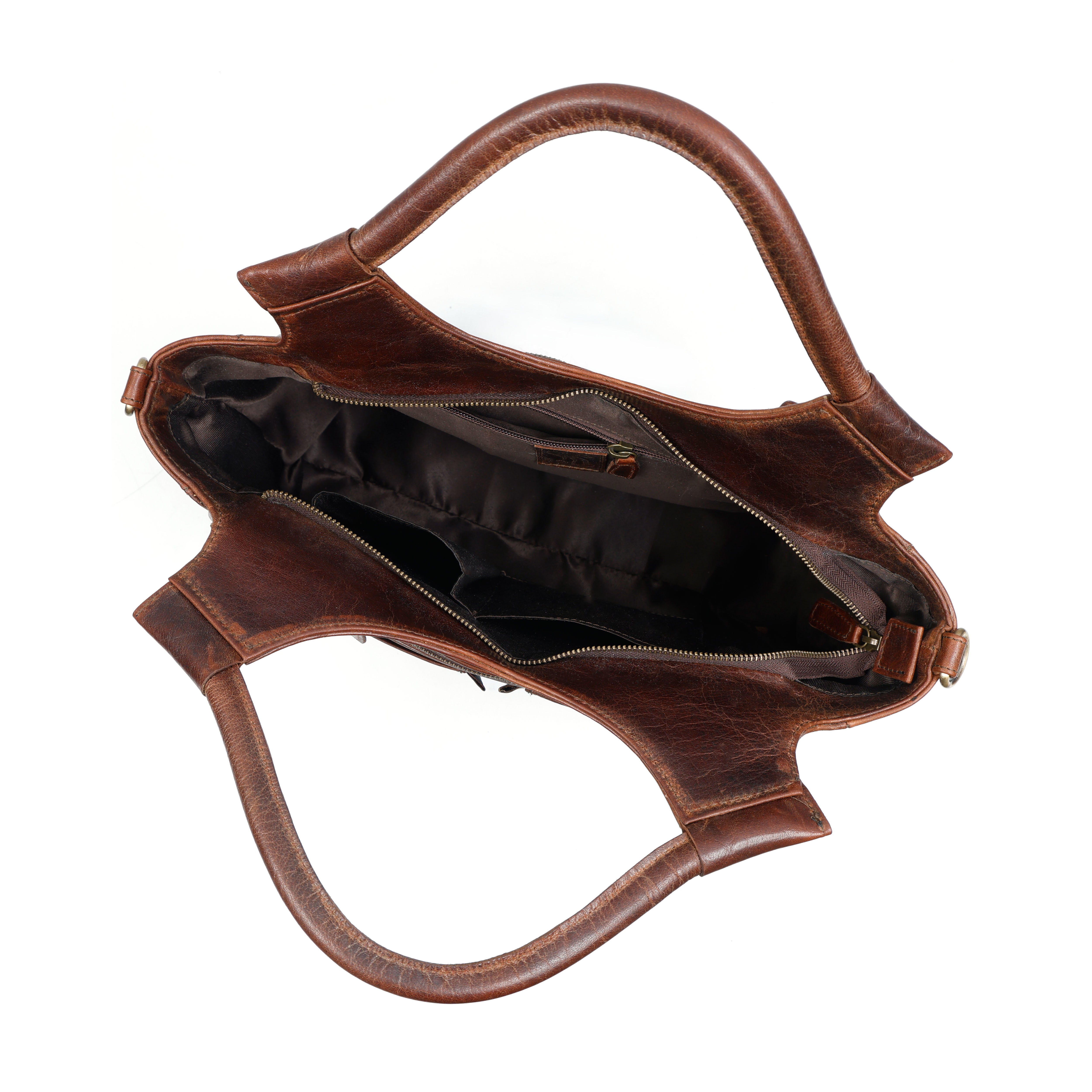 Sienna Leather Laptop Work Bag