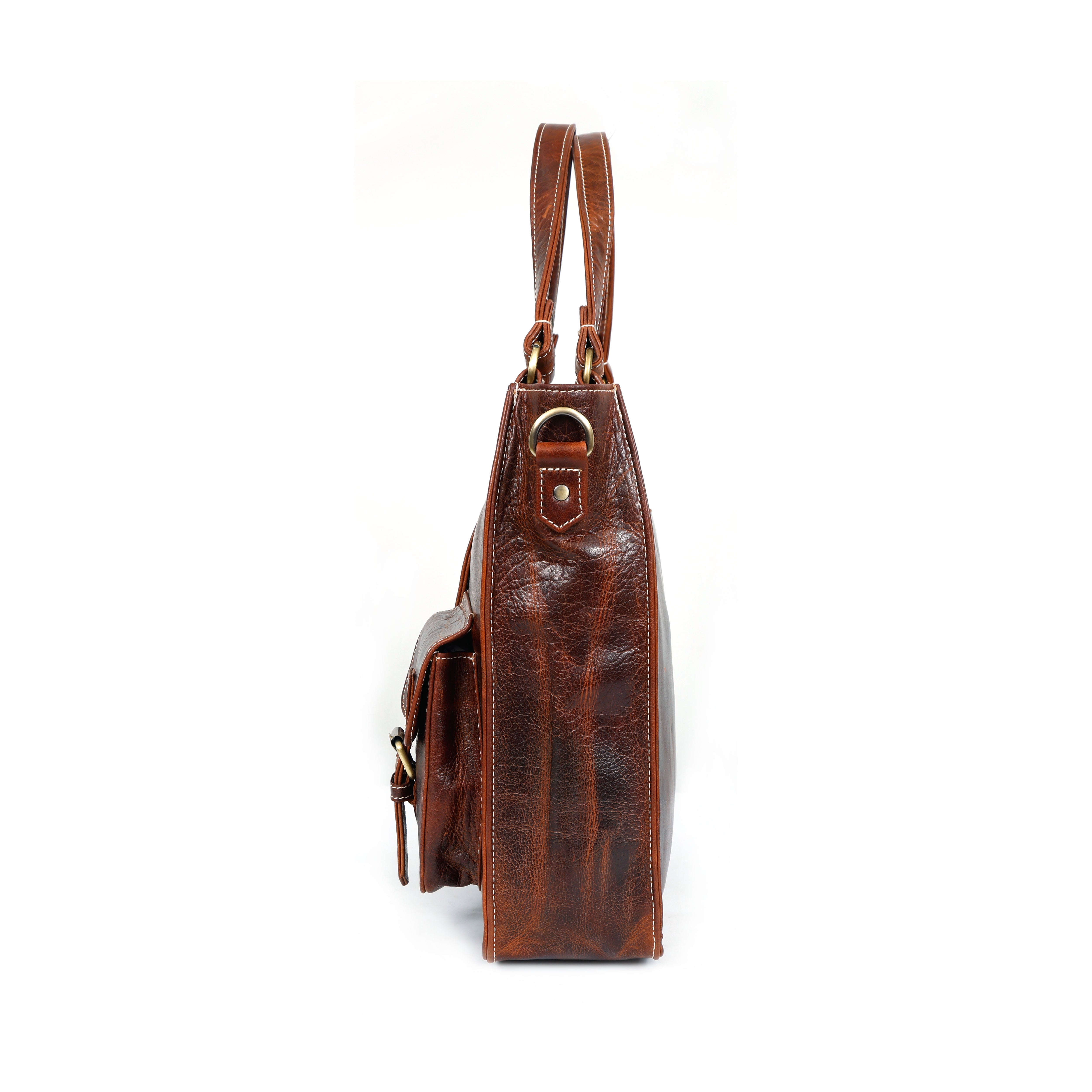 Arlena Leather Tote Bag