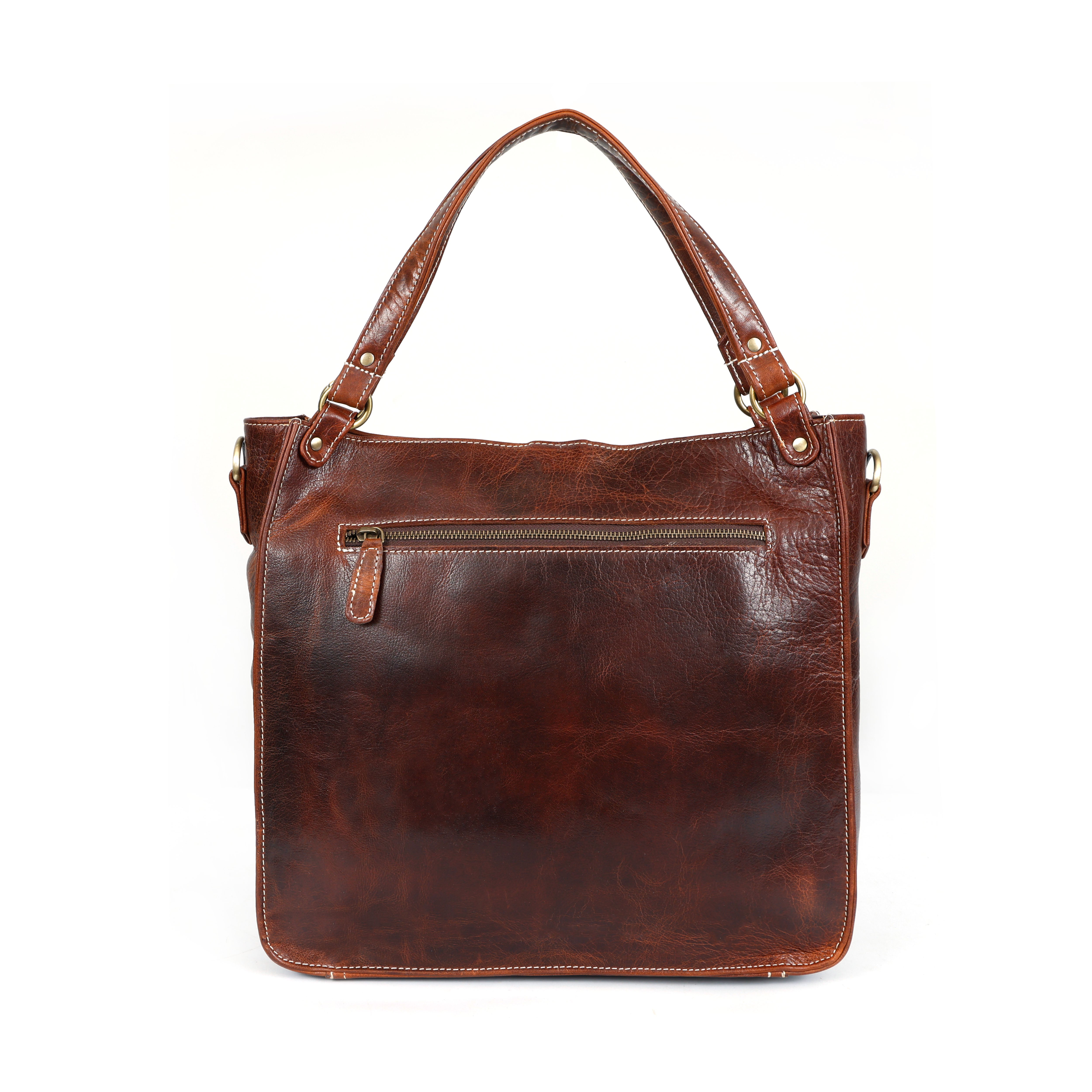 Arlena Leather Tote Bag