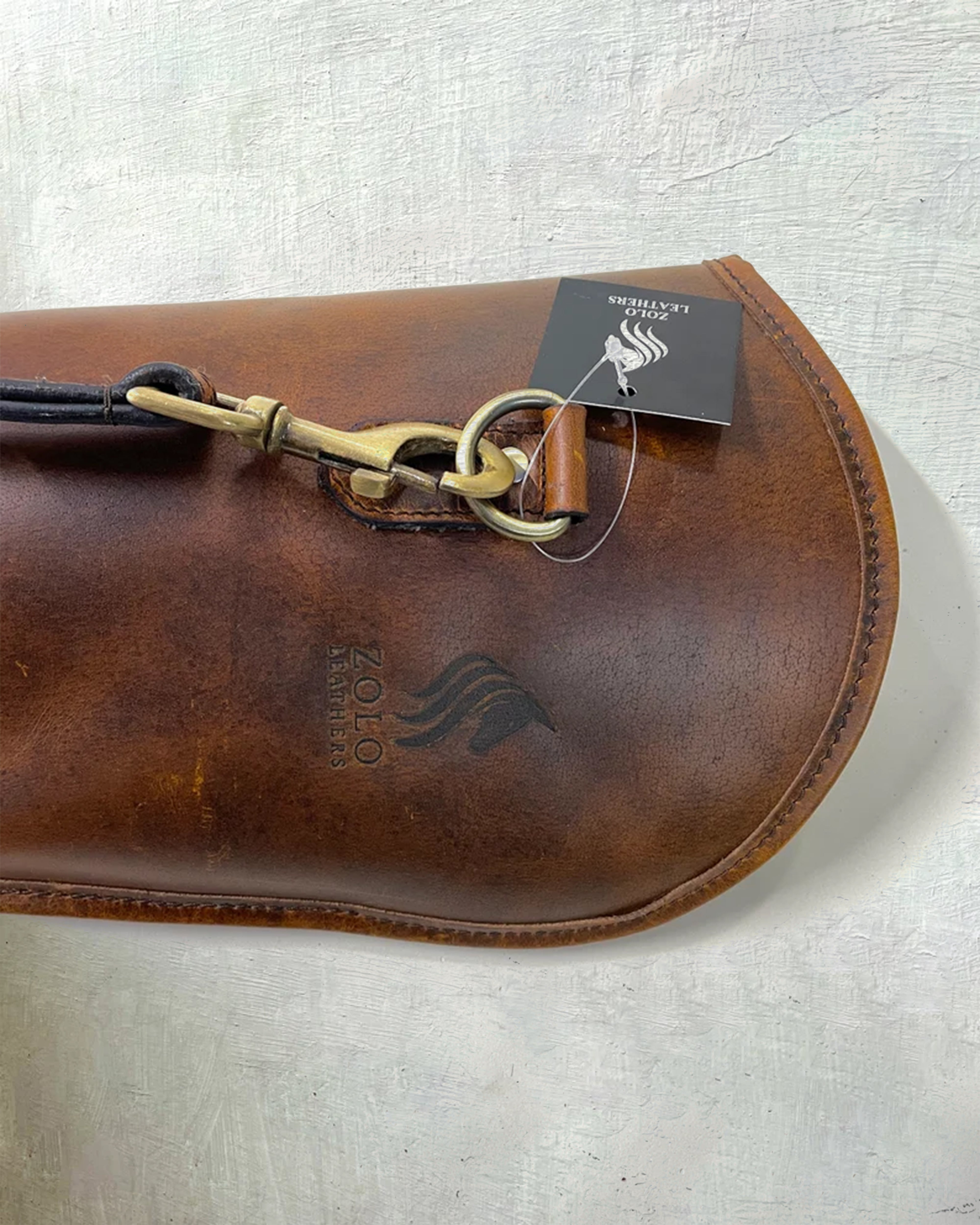 Handmade Leather Carry Case with Adjustable Strap | Suitable Tool For Defence