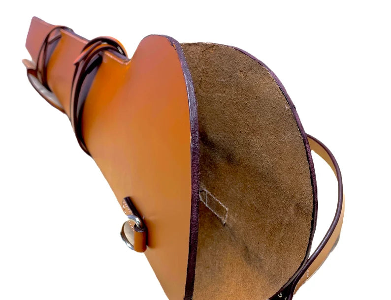 Leather Rifle Scabbard Liver Action Rifle Sling Handmade Western Shotgun Case, Henry Rifle Covers 35