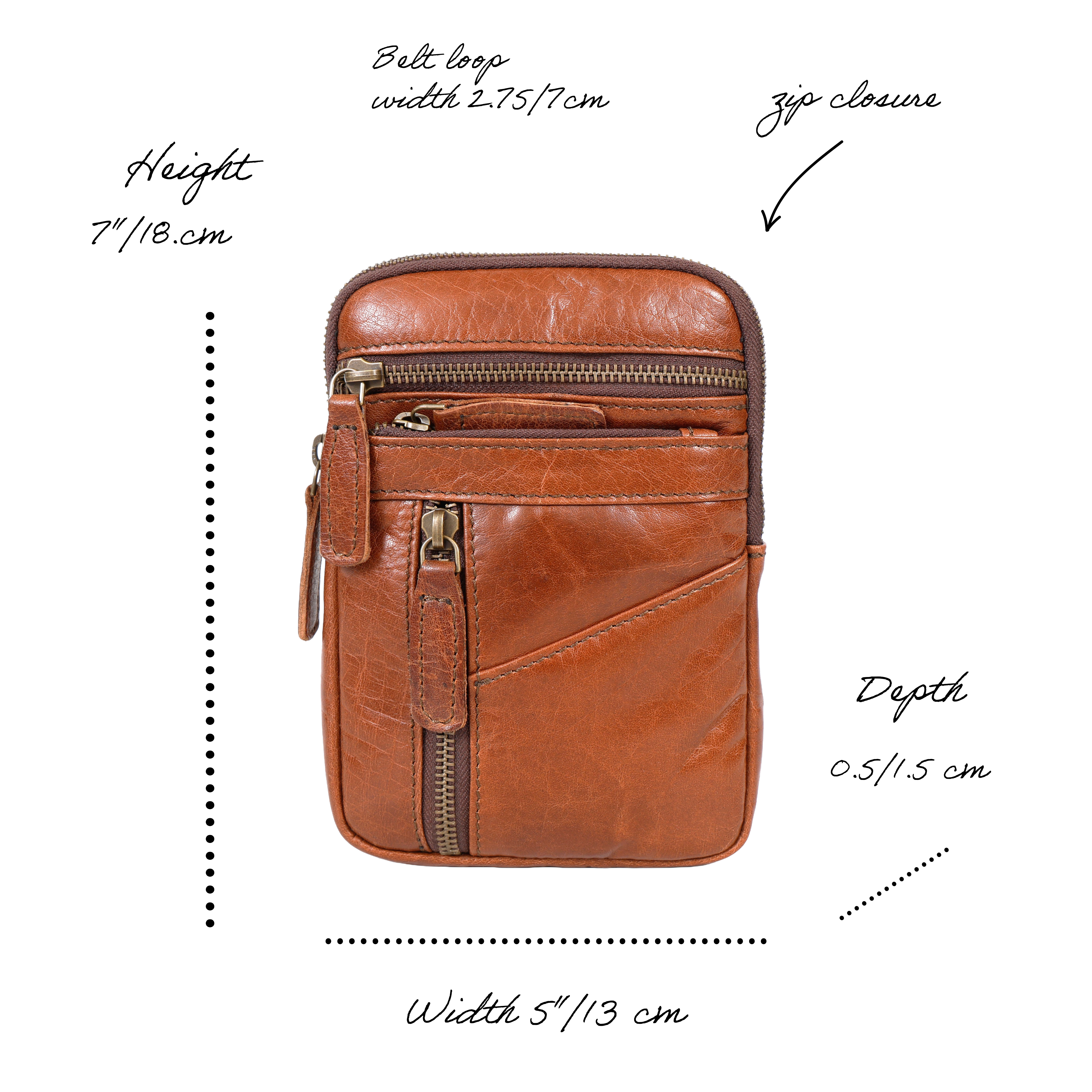 Luna Leather Smartphone Bag